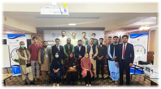 Climate-Smart Agriculture in Afghanistan — FAO Training of Trainers