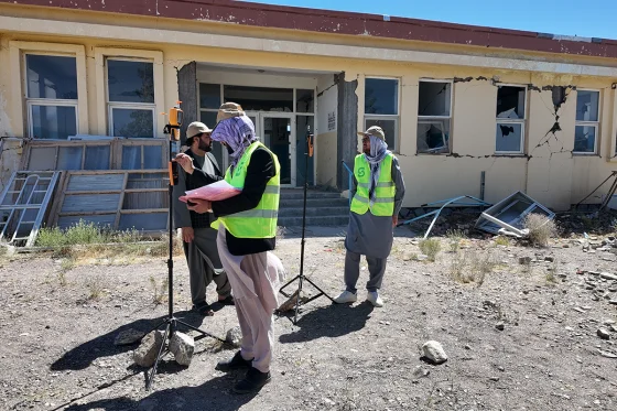 Environmental Monitoring for Health Centers in Herat