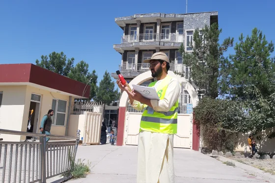 Environmental Monitoring for Health Centers in Herat