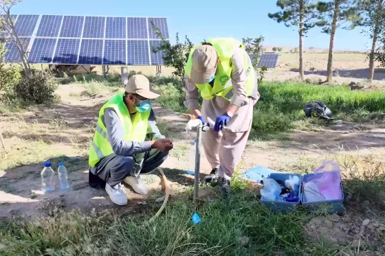 Environmental Monitoring for Health Centers in Herat