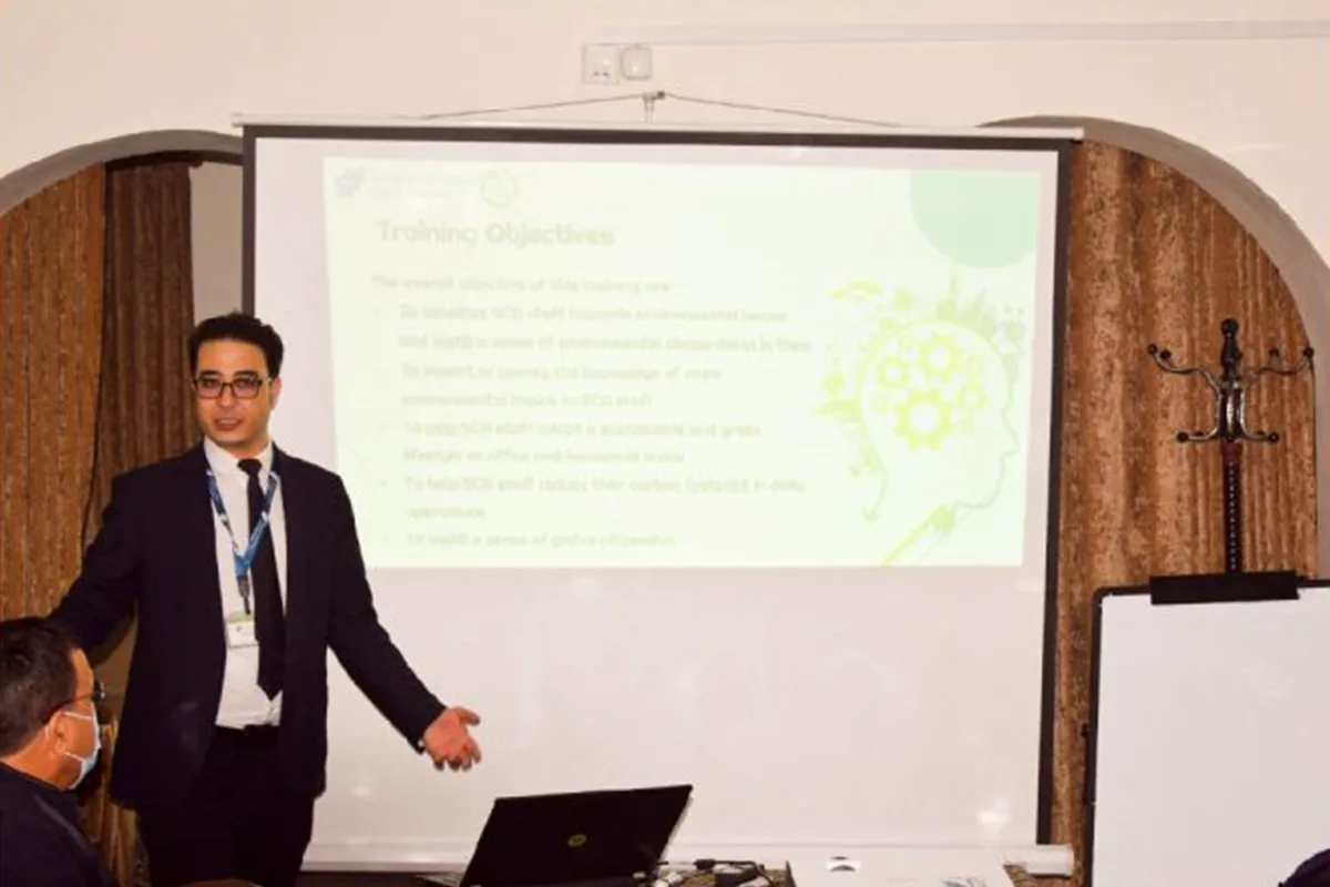 Environmental Awareness Training for the Swedish Committee for Afghanistan
