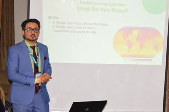Environmental Awareness Training for the Swedish Committee for Afghanistan