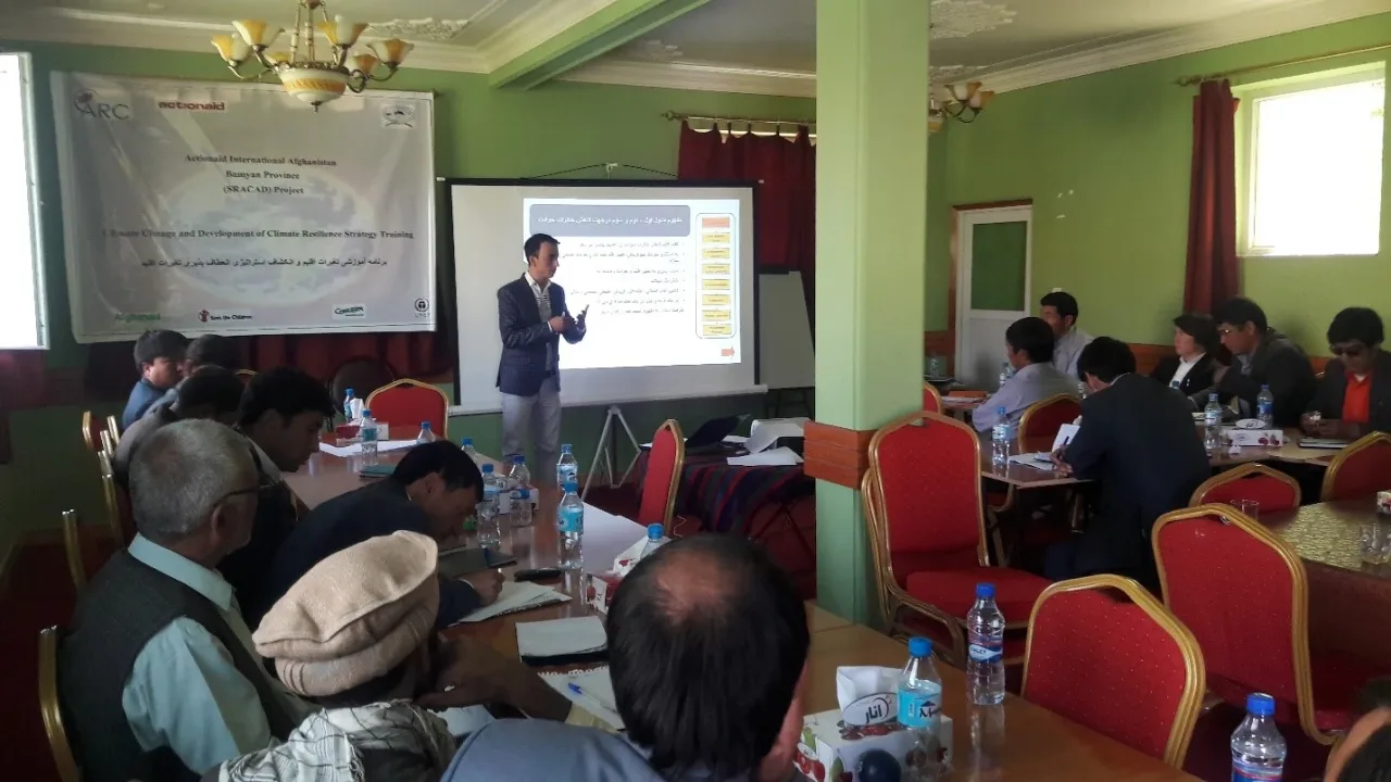 Climate Resilience and Disaster Risk Training in Bamyan