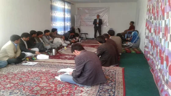 Climate Resilience and Disaster Risk Training in Bamyan