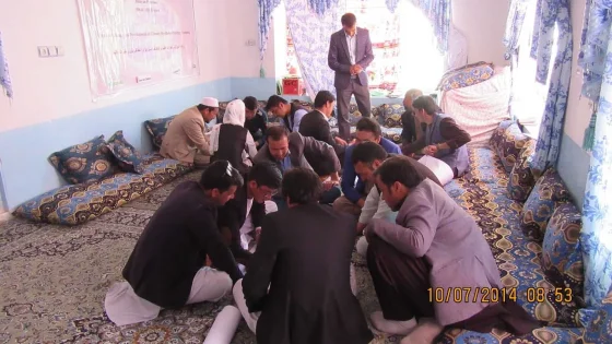Climate Resilience and Disaster Risk Training in Bamyan